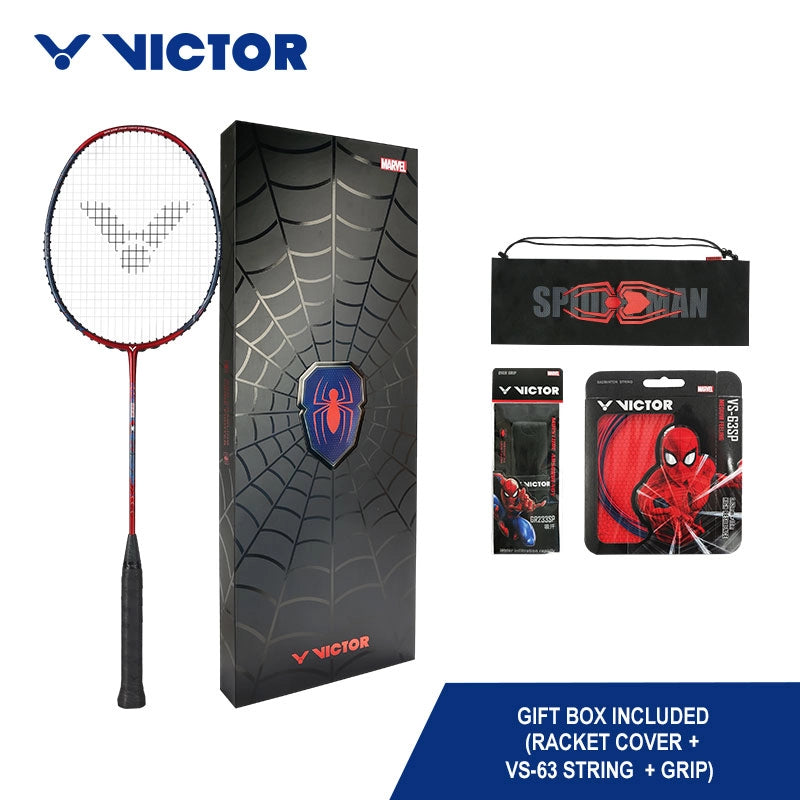 Victor Racket Avengers Victor X Spider-Man Limited Racket Set – DNA Sports