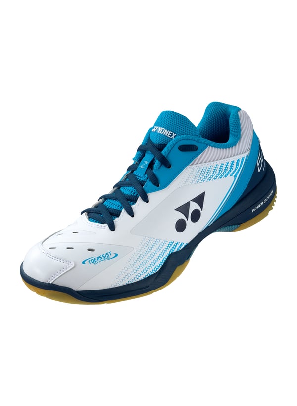 Yonex Power Cushion 65 Z Men - White / Ocean Blue - DNA Sports