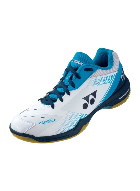 Yonex Power Cushion 65 Z Men - White / Ocean Blue - DNA Sports